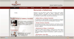 Desktop Screenshot of bolbogroup.com